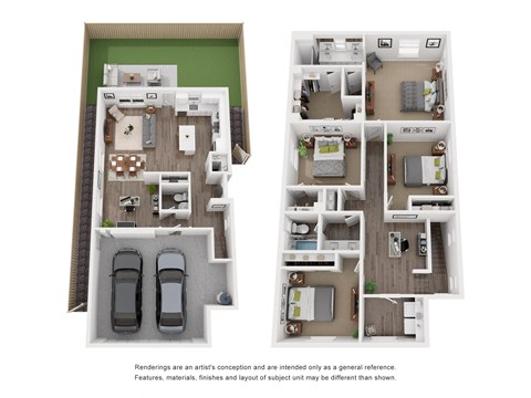 2 bedroom floor plan  the residences at
